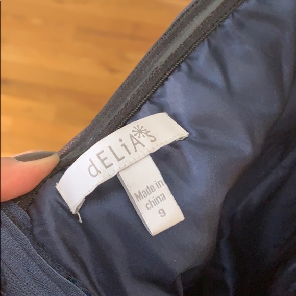 Delia’s Navy Blue Homecoming Dress - Picture 4 of 4